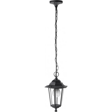 FAB 149191009 Suspension Extérieure Aluminium Auriga 1xe27 Noir Regx17x17 Cm Ip44