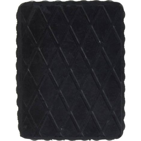 Tampon en Caoutchouc pour Pont Élévateur 160 x 120 x 40 mm - Résistant et Antidérapant - D-Work (1/5)