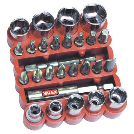 Set di 27 inserti magnetici e bussole Fer 67805 - Confezione da 2 (1/2)