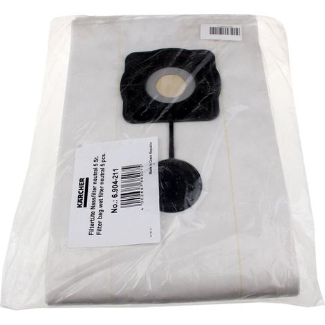 BOLSA FILTRO DE POLIESTER - 5 UNIDADES - KARCHER