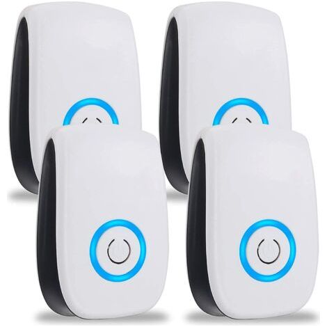 Insectifuge à ultrasons 22-65KHZ, puissant 4-Pack Inverter Insectifuge (1/5)