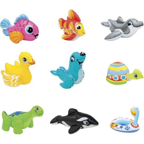 Intex Animaletti Assortiti Gonfiabili Art. 58590 - Confezione 1 Pezzo (Colori Assortiti) - Gonfiabili