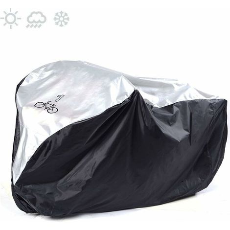 Outdoor Bike Cover Anti-UV Dustproof Rainproof Rain Cover for Bicycle Bike Cycle Scooter Road Cover Waterproof Mountain Bike Cover, S (1/5)