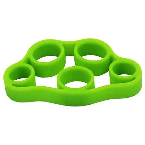 Juego de 3 bandas de resistencia de silicona para los dedos (1/5)