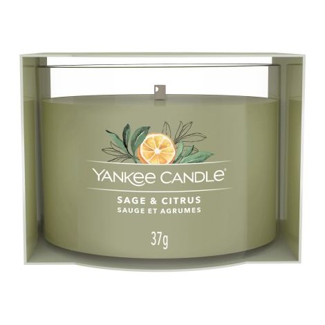 Vela mini Yankee Candle de salvia y cítricos, 37 g