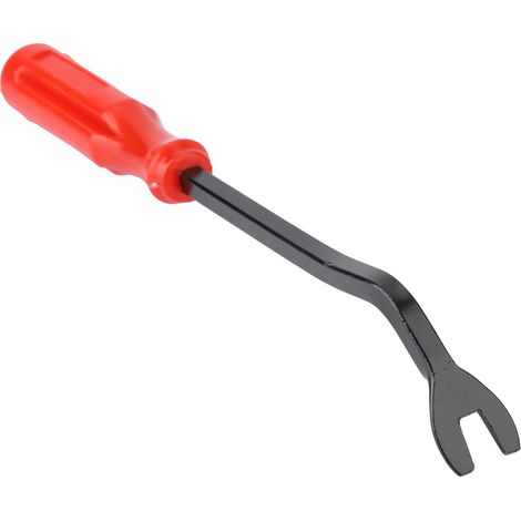 Extracteur d'agrafe portière voiture alliage aluminium manche plastique rouge 22.5 cm réparation auto 1 pièce (1/5)