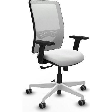 Silla de oficina piqueras y crespo Zulema blanco ruedas 65 mm (1/2)