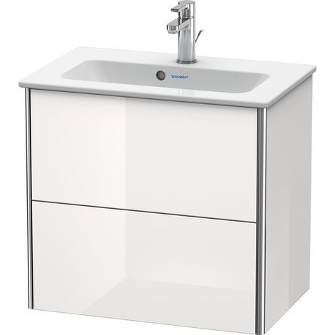 Meuble sous-vasque Duravit XSQUARE COMPACT 560x610x388mm blanc nordique