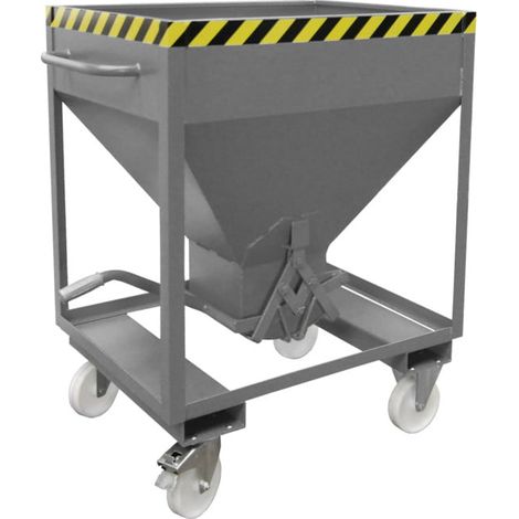 Bauer Südlohn Silos SRE 375, peint, gris souris
