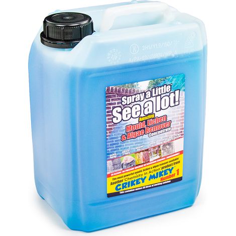 Crikey Mikey 1 Outdoor Concentrate Mould, Lichen and Algae Remover 5l