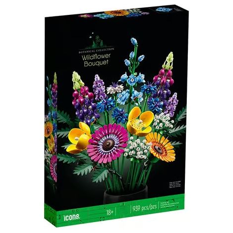 Kit de création de bouquet rose Lollanda Botanicals, comprenant des ornements floraux, un cadeau naturel. (1/5)