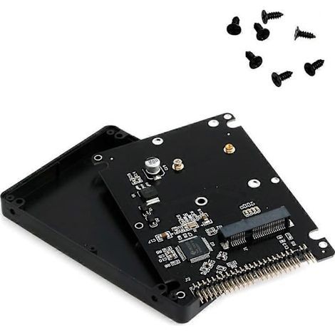 Hochwertige Konverterkarte für mSATA-SSD auf 2,5" 44-Pin IDE-Festplatte