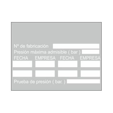 Señal de adhesivo de Extinción transparente 70 x 35 mm (1008 uds) SEKURECO (1/2)