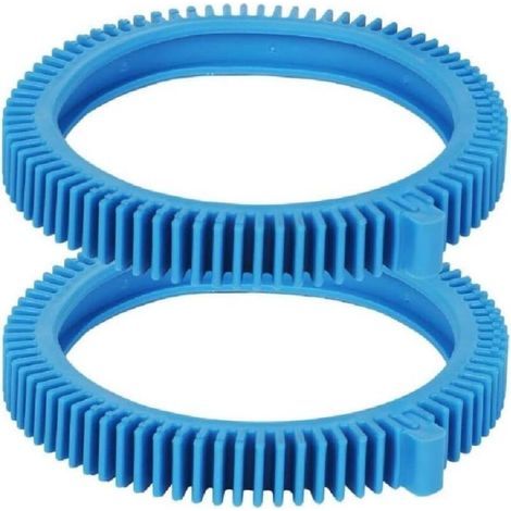 Pneu avant bleu piscine avec pièces de nettoyage de bosse 2X roues de pression 2 pack 896584000-143