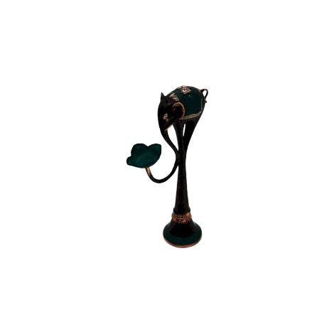 Grande bougie d'éléphant d'art / porte-encens- Vendu par 1 (1/4)