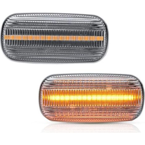 Clignotants LED Clignotant Dynamique Marqueur Latéral Garde-Boue (1/4)