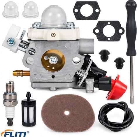 Kit Carburateur avec Filtre à Air et Bougie pour Stihl FS40 FS50 FS56 FS70 KM56 - Pièces Détachées Robustes (1/5)