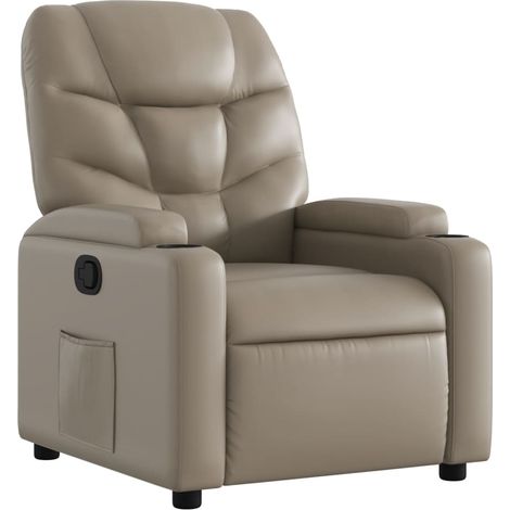 Maison Exclusive - Relaxsessel Cappuccino-Braun Kunstleder