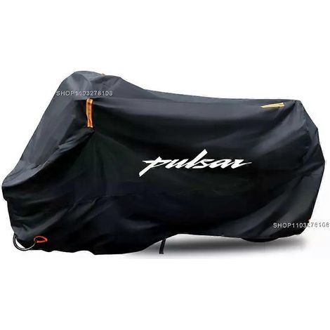 Housse de moto Bajaj Pulsar 200 NS toutes années, imperméable, résistante à la poussière, aux UV et à la pluie, idéale pour une utilisation en extérieur en toutes saisons. (1/5)