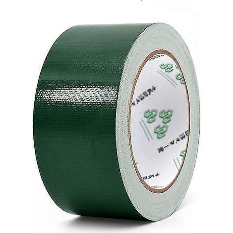 Ruban adhésif en tissu résistant pour la décoration intérieure, les revêtements de sol et la réparation de tuyaux - solution verte imperméable en polyvinyle (1/5)