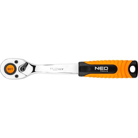 chiave a cricchetto neo tools 08-536 90 denti 250 mm