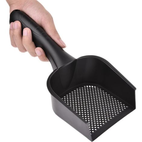 Lot de 2 pelles à litière pour chats, pelles en plastique épais, urinoirs pour animaux, pelles multifonctions pour chats et chiens (1/4)