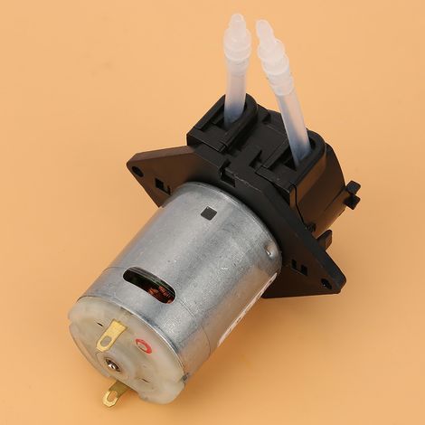 Pompe doseuse 12V à tube péristaltique DIY pour analyse chimique en laboratoire d'aquarium (noir 24) (1/5)