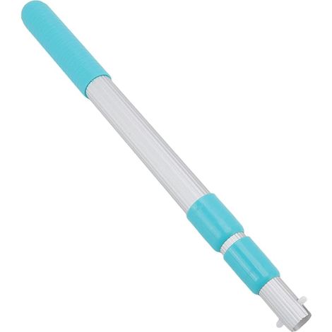 Poteau de Piscine Télescopique en Aluminium, Manche de Filet de Nettoyage de Piscine Extensible à 3 Sections pour Accessoire de Nettoyage de Brosse de Tête D'aspirateur de Râteau D'écumo (1/5)