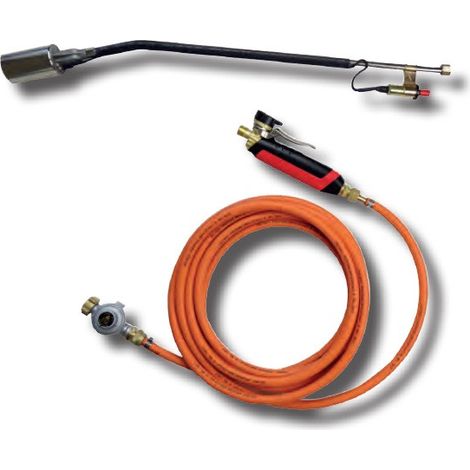 Toute la soudure - Kit de désherbage thermique avec lance piezo 500mm tuyau propane 5m