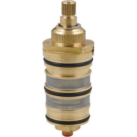 Robinet thermostatique de douche en laiton avec cartouche et poignée pour mitigeur de douche (1/5)