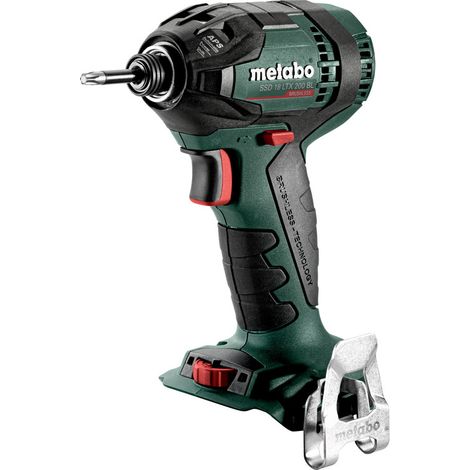 Metabo – Visseuse à chocs sans fil 18V – Moteur Brushless – Couple 200 Nm – 12 niveaux de vitesse/couple – Pour vis autoperceuses (1/7)