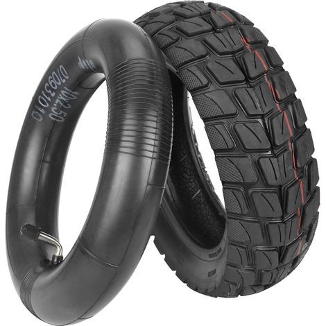 25580 All-Terrain-Reifen, Ulip102.5 Innenschlauch mit 90-Grad-Außenkrümmung, aufblasbare Innen- und Außenreifen für Zero 10X Scooter. (1/4)