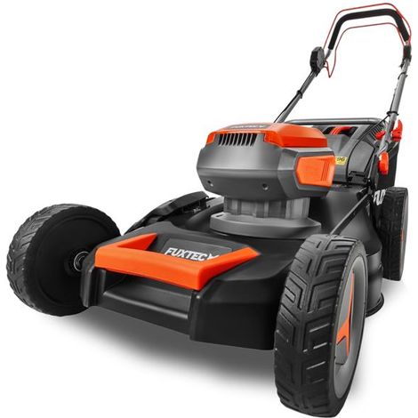 [NEUWERTIG] FUXTEC 40V Akku Rasenmäher FX-E2RM46 mit 2x20V Akku 4Ah und Ladegerät – 46cm Schnittbreite