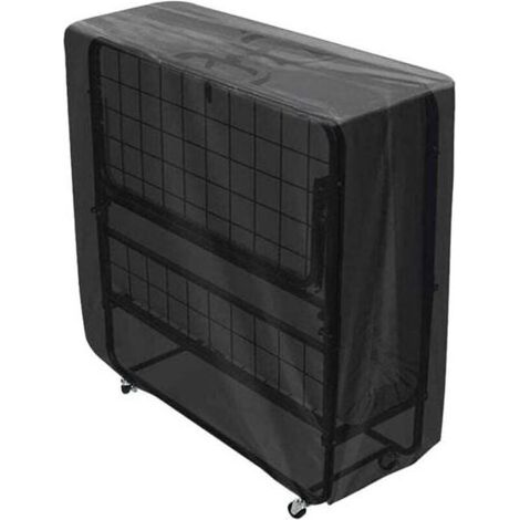 Housse de lit pliable imperméable pour lit de voyage,Housse de rangement anti-poussière,Housse de lit pliable,Protection de lit d'extérieur, Pour intérieur et extérieur(130x30.5x99) (1/4)