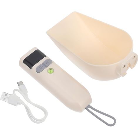 Cuillère à Balance Électronique pour Mesurer avec Précision Portions de Nourriture pour Chiens en Abs Blanche et Ingrédients Cuisine ou Alimentation (1/5)