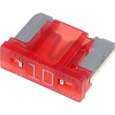 10x Mini Fusibles 10A MINIVAL Discret