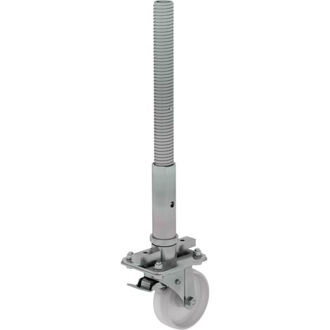 MUNK Lenkrolle mit Feststellbremse und Spindel 125mm Durchmesser