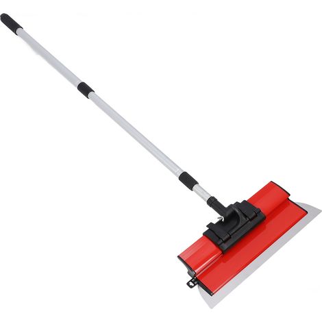 Jeu de lames d'écumage 250mm 400mm 600mm, spatule de lissage avec poignée d'extension pour mur et plafond (1/5)