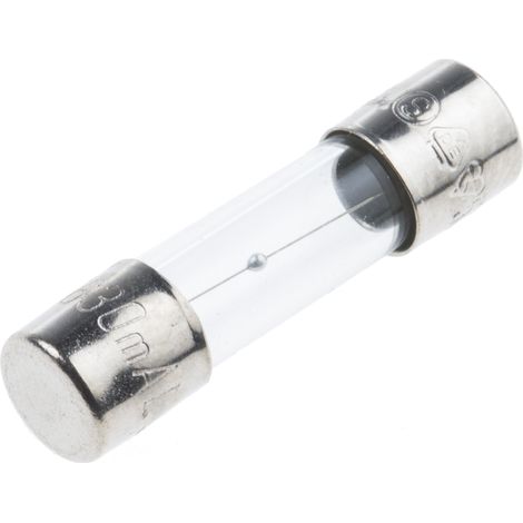 Cartouche fusible RS PRO, 630mA, 5 x 20mm, Type T, 250V c.a.