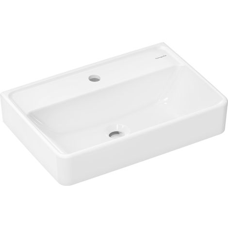 hansgrohe Xanuia Q Lavabo compacto, con agujero para grifo, sin