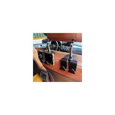 Set di 4 ganci per schienale sedile auto, supporto multifunzionale per cellulare posteriore auto - Crezuo