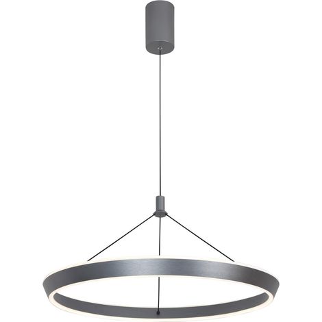 Italux Ottana Suspension LED 60 cm, gris 3000/4000/6000 K