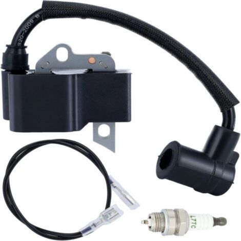 Bobine d'allumage haute tension compatible avec FS75 FS80 FS80R FS85 FS85R avec bougie d'allumage (1/3)