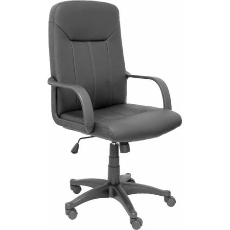 Fauteuil Villa similpiel noir (1/5)