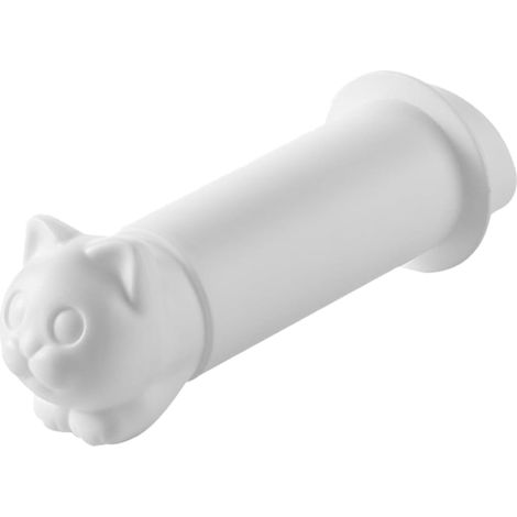 Questo portarotolo di carta igienica a forma di gatto, da parete, è resistente, salvaspazio, ideale per bagni e cucine, facile da installare e un elegante accessorio per la casa. (1/5)