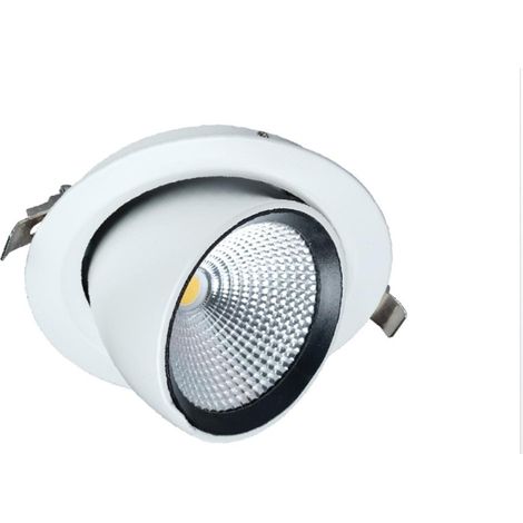 Downlight led SNAIL 180 escargot orientable blanc 35W 3000K LITED SNAIL-35WW