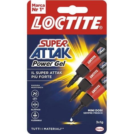 Adesivo Attak Power Gel Trio 3X1 G - 24 Pz (1/2)