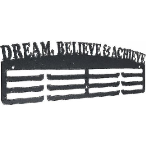 Présentoir à médailles - Présentoir à médailles de triathlon - Support à médailles en acrylique - Support à médailles pour toutes les médailles sportives - Accessoires pour chambre d'enfant