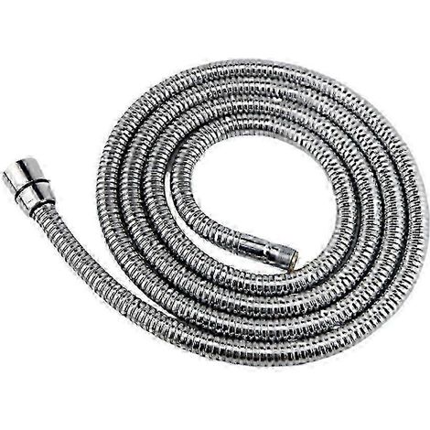Tuyau métallique flexible pour pommeau de douche et robinet d'évier - 20 x 20 x 3 cm (1/3)