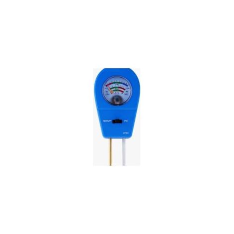 Bodenfeuchte-/Bodenfruchtbarkeits-/Boden-pH-Messgerät 3-in-1, Bodenfeuchtesensor, blau, einteiliger Feuchtigkeitsmesser - Crezuo